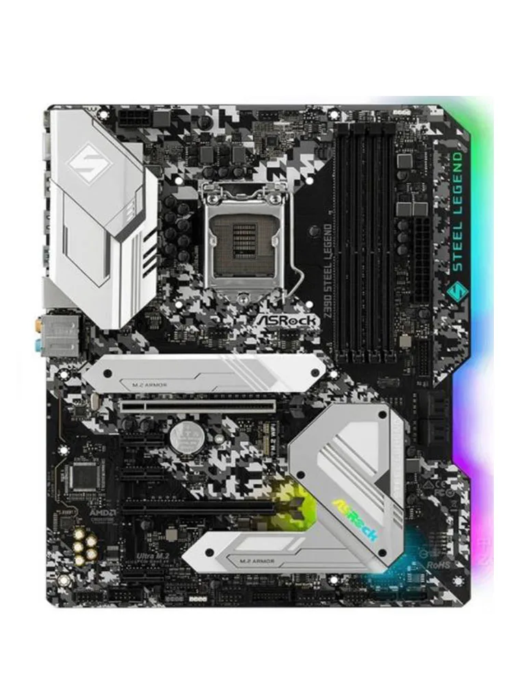 Z390 Steel Legend-moederbord LGA 1151 DDR4