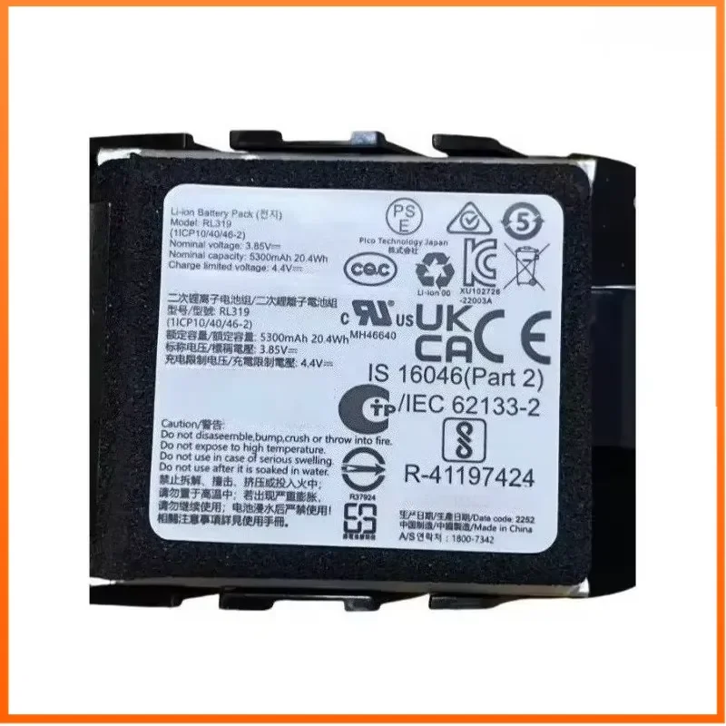 New RL319 3.85V 5300mAh 20.4Wh Replacement Battery for Pico4 4 Pro 4 Ultra VR Headset