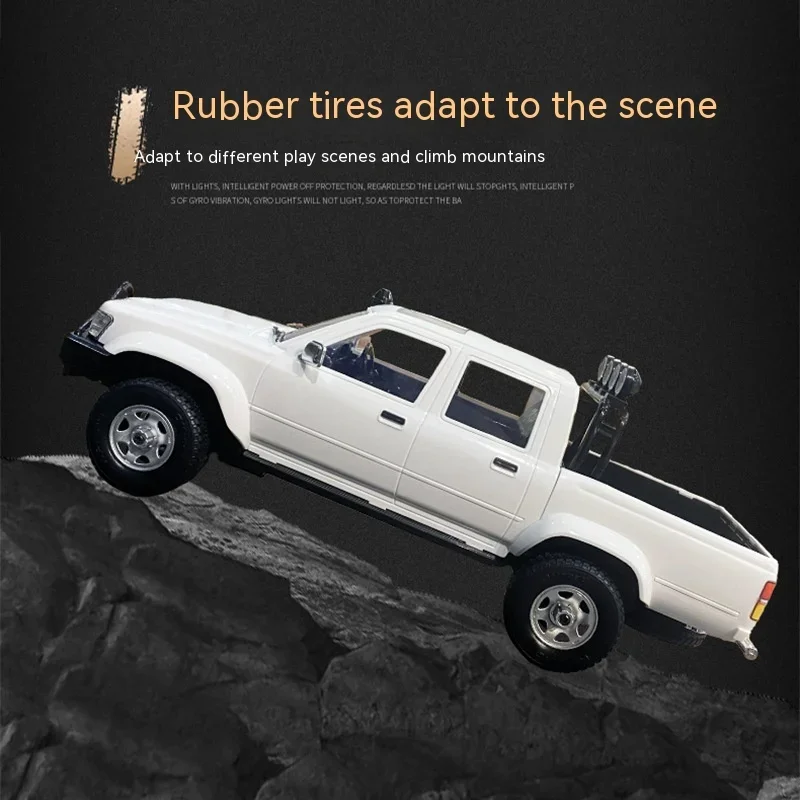 Toyota Hilux D64/d62 Remote-controlled Pickup Truck High-speed Climbing Off-road Vehicle 1:16 Parent-child Interactive Toy