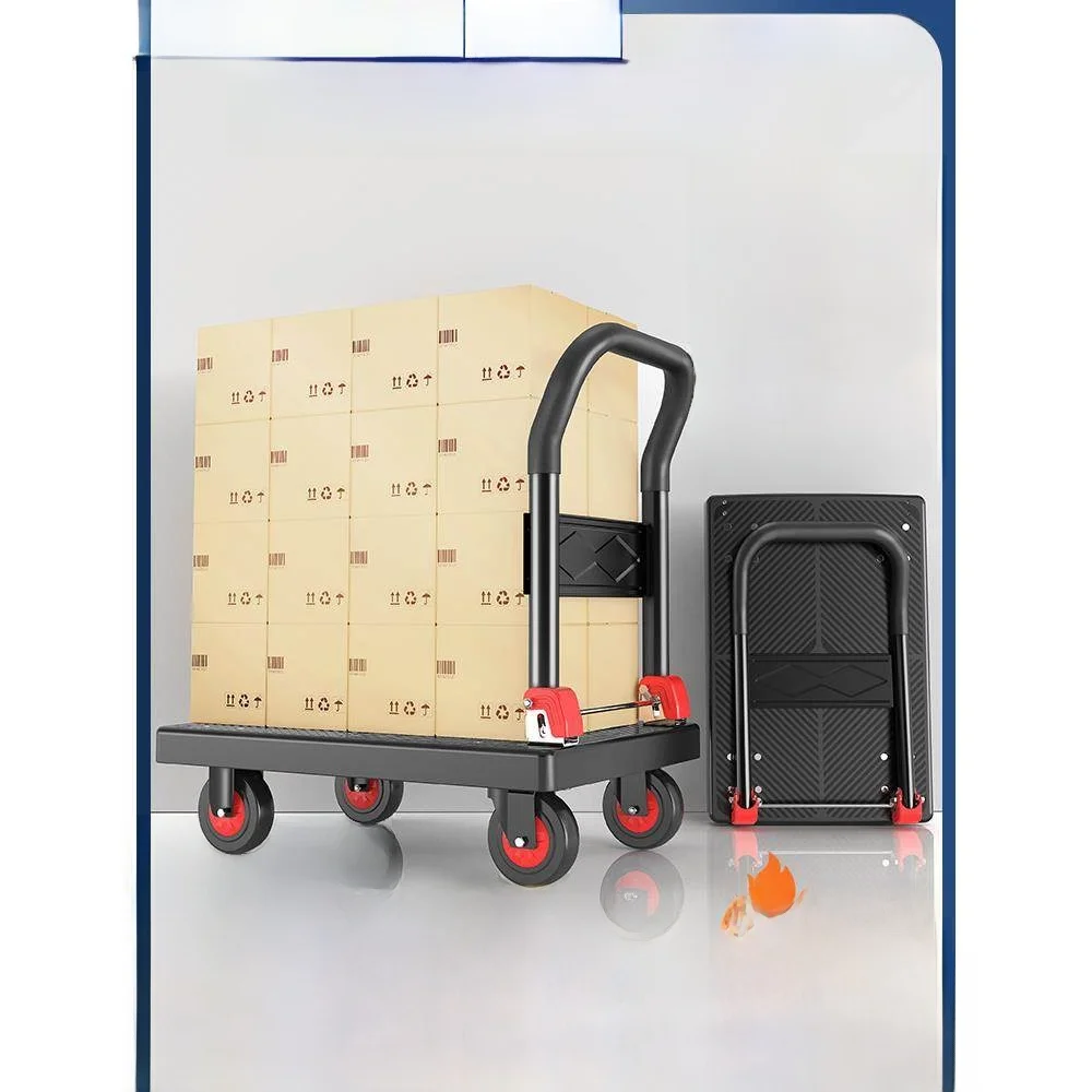 quiet-hand-pulled-cargo-cart-portable-lightweight-folding-utility-vehicle-flatbed-trailer-home-use-moving-truck-small-push-cart