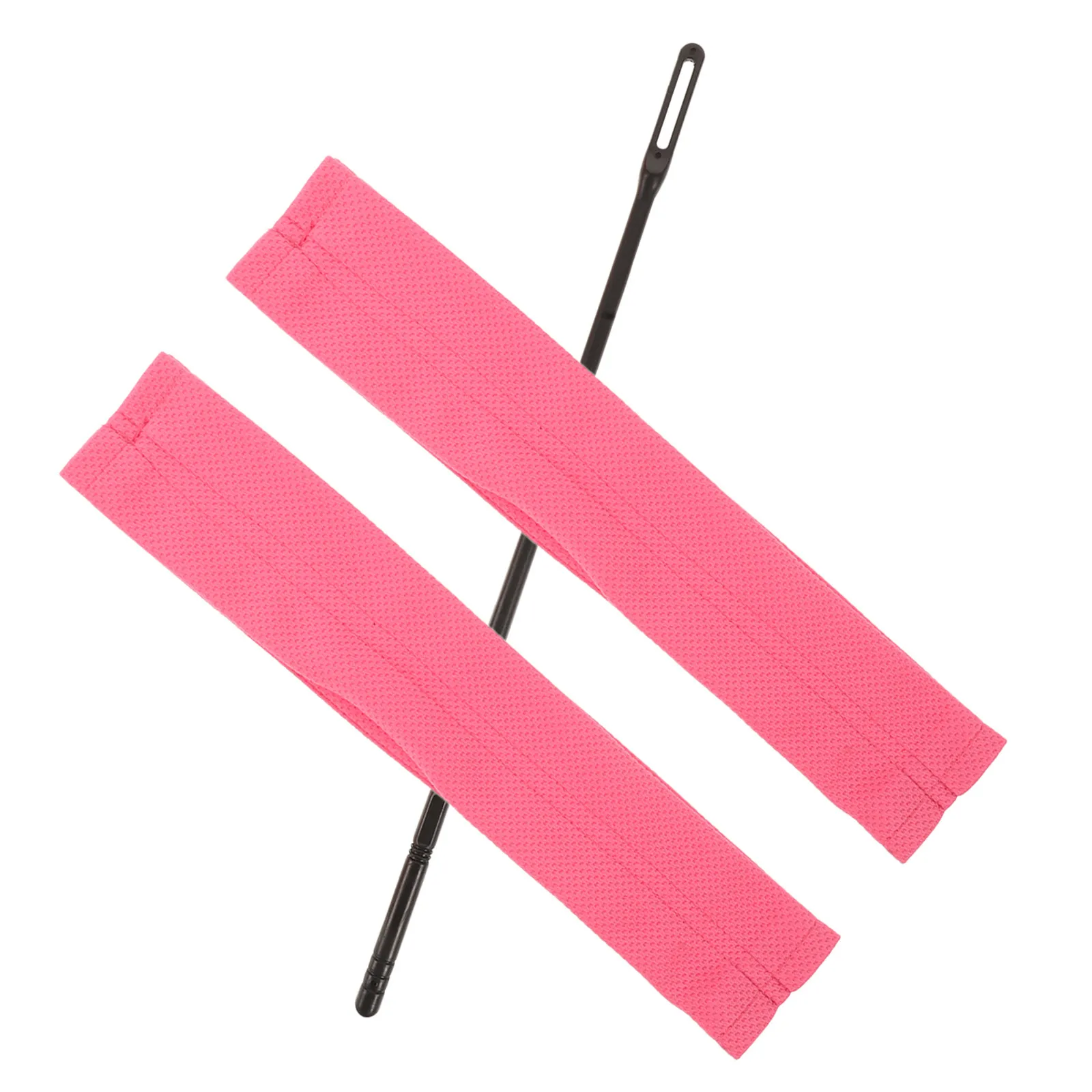 1 Juego de Varilla y Paño de Limpieza para Flauta, Rosa, de Alta Absorbencia, Secado Rápido, Kit de Cuidado de Humedad para Limpieza de Orificios, Mantenimiento de Instrumentos