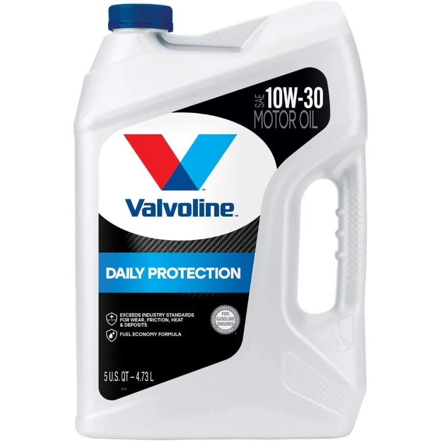 حماية يومية 10W30 زيت المحرك التقليدي 5 QT حافظة 3 لأداء المحرك الموثوق به في ظروف القيادة اليومية #2