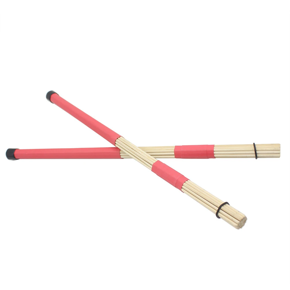 

2Pcs Drumsticks Strong Gravity Balanced Sticks Comfortable Grip for Youth Bands Orchestral Pit Drum Brush Alternative