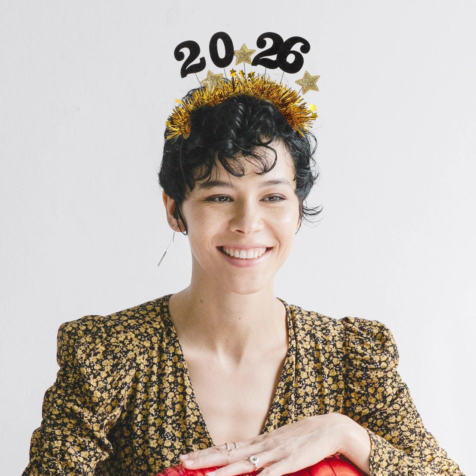 

2 PCS New Year Headband Headwear Number Party Headbands Headdresses Years Supplies Hedbands