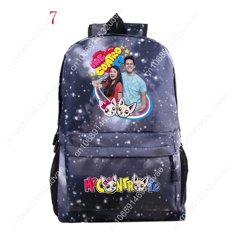 Mochila Me Contro Te Backpacks School Bags Boys Girls Kids Travel Bag Canvas Bagpacks School Backpack Men Women Casual Knapsack