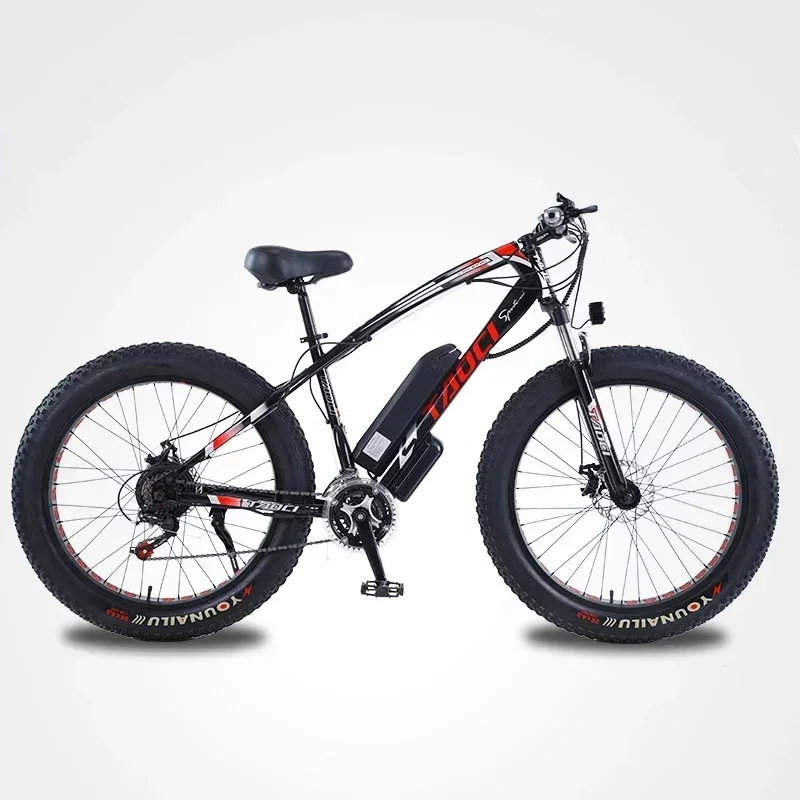 AKEZ 750W Powerful MotorMountain Off-Road E-bicycle  48V13AH battery 26*4.0Tire Snow Electric bike 21Speed Urban Commuter E-Bike