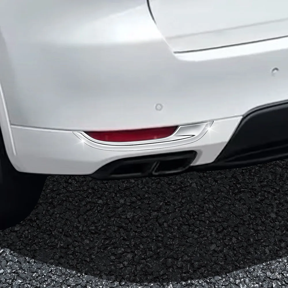 For Mazda CX-60 CX60 2022 2023 2024 RHD LHD Exterior Decoration Rear Foglight Cover Trim Fog Light Decoration Strip Accessories