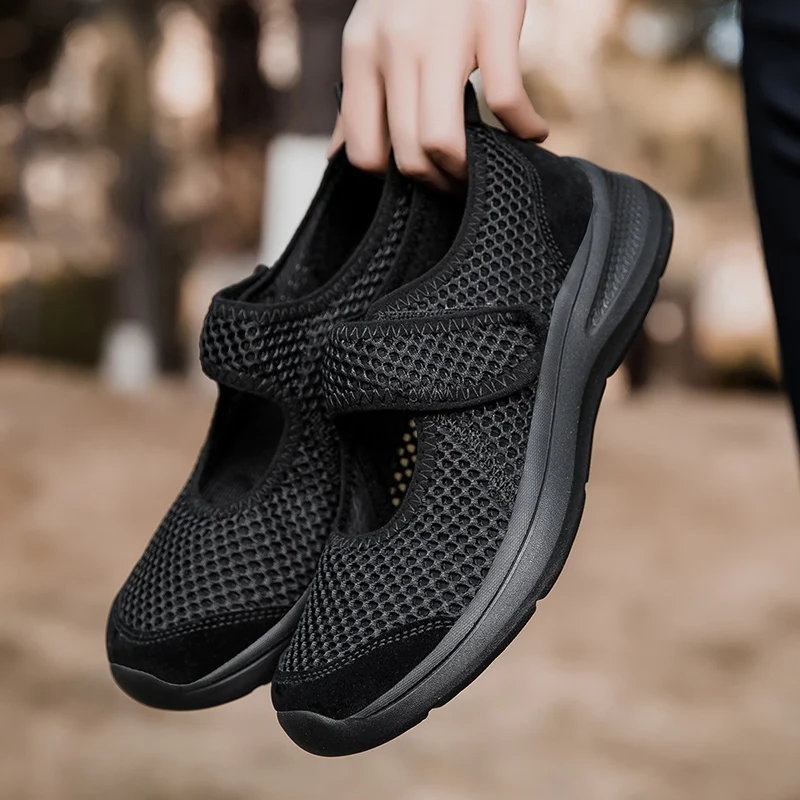 

2025 Women's Tennis Summer Hiking Soft Soled Loafers Breathable Sports Mesh Lightweight Casual Shoes for Women Zapatos De Mujer