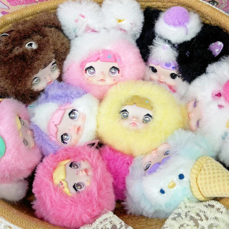 

Nommi Baby 100% Sweetness Series Blind Box Cute Nommi Mibao Anime Doll Surprise Bag Vinyl Plush Pendant Keychain Mystery Box Toy