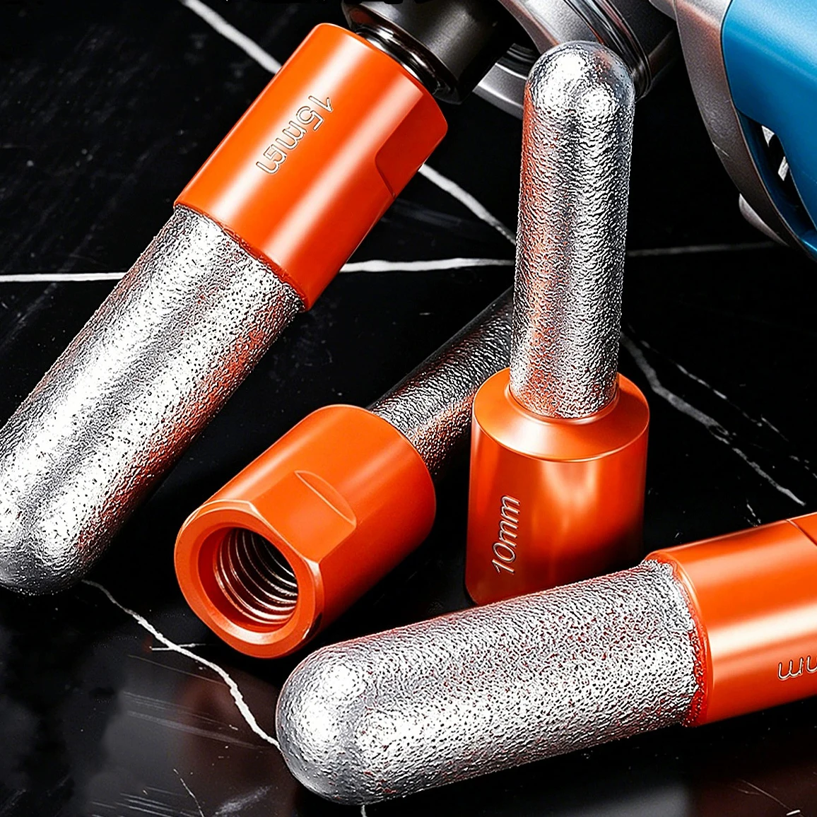Multi-function fast round corner grinding reaming reaming head Angle grinder special extended fine sand reaming head