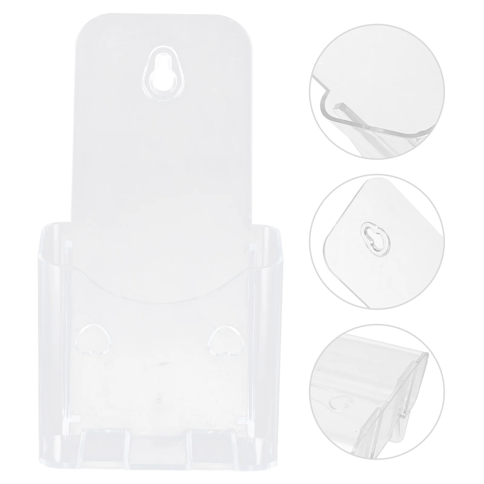 Library Shelf Dividers Catalog Display Clear Book Wall Mounted Rack Pantry Labels File Organizer