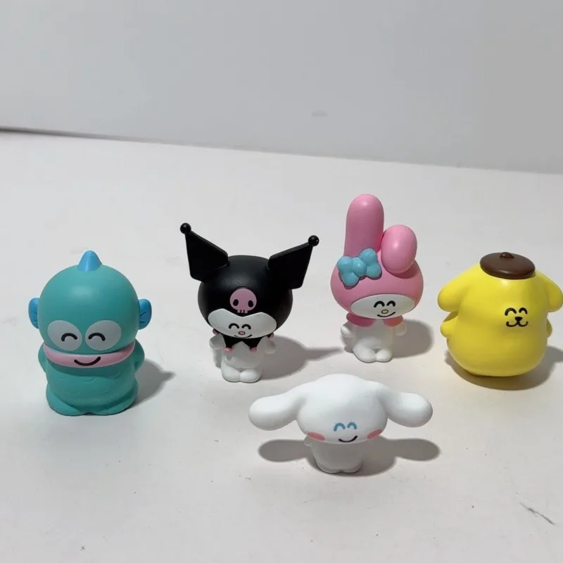 

MINISO Sanrio Kuromi My Melody Cinnamoroll Pompompurin Pochacco Kawaii аниме мультфильм подлинная поддельная улыбка серия украшений