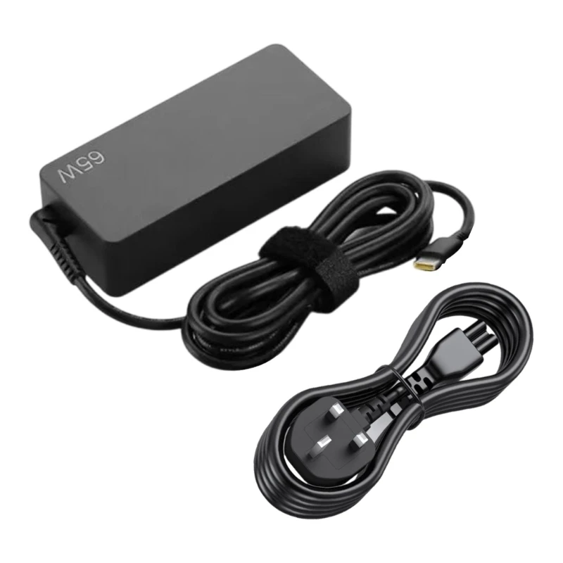 

65W 20V 3.25A USB C Adapter Laptop Adapter Power Cord for AIR14/AIR15/14ITL 2021/E14/E15/E480 E485/E580