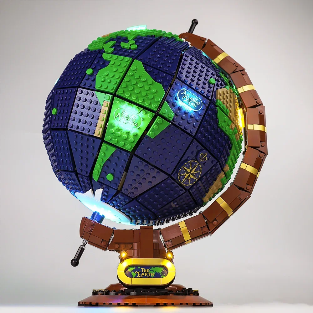 

No Bricks LED Light Kit for The Globe Ideas 21332