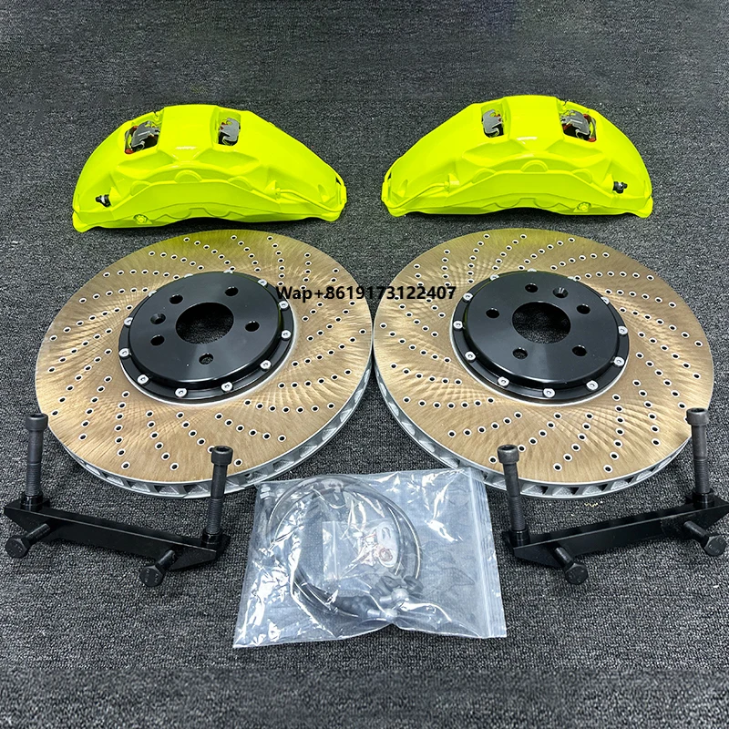 

High Performance Racing Big Brake Kit Akebono 10N 10 Pot Front Brake Calipers 420/440MM Disc for