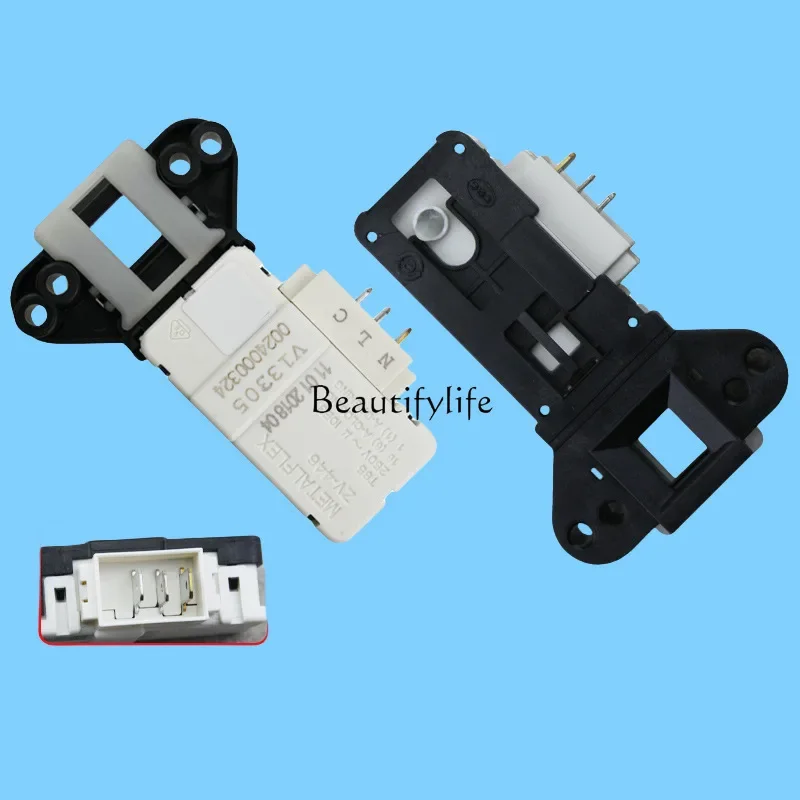 Roller washing machine switch accessories automatic electronic door delay lock