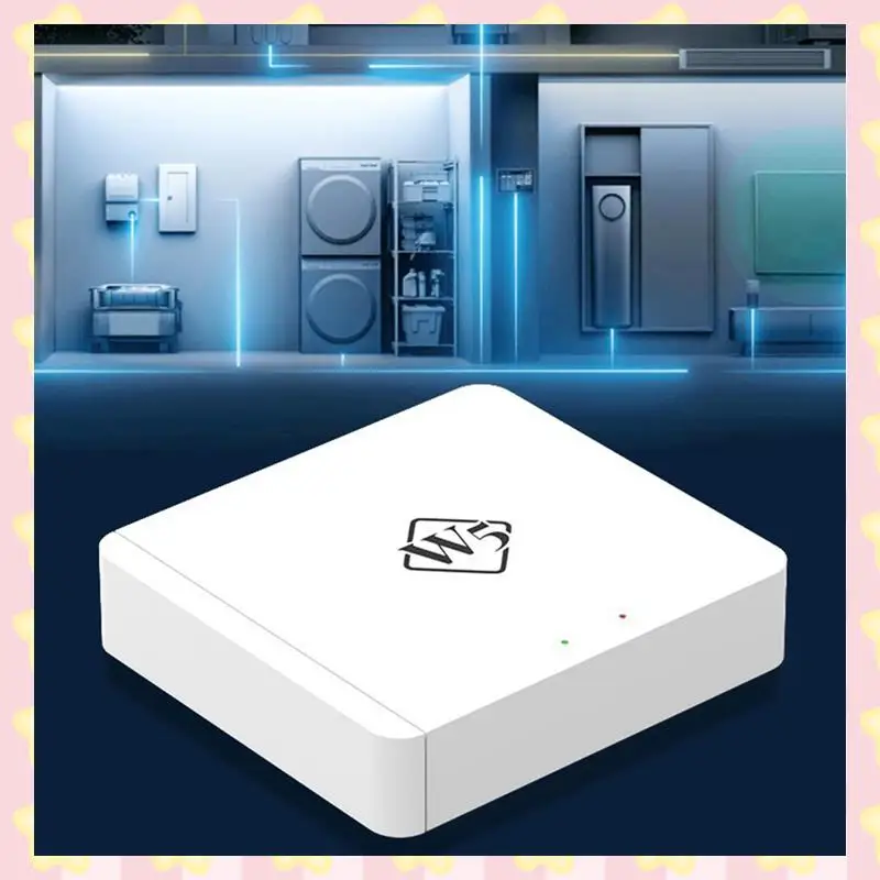 

Беспроводной шлюз AB51 W5 Tuya Zigbee + Bluetooth-концентратор, многорежимная расширенная версия, может доступть 128 + дополнительные устройства, 100 м