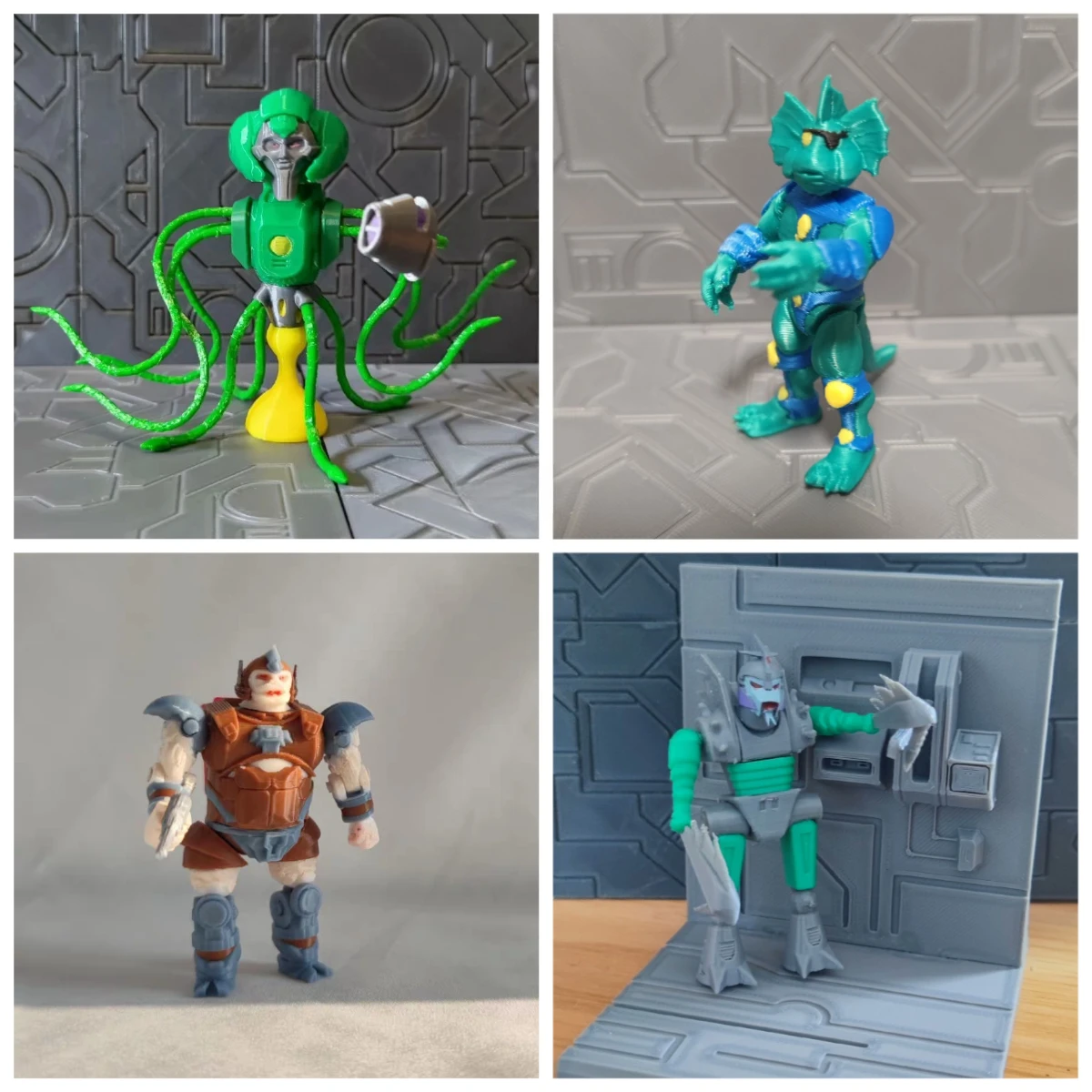 

Transforming G1 Autobot "Bounty Hunter" Five-sided Monster Ancient Guard 3D Print Model Toy