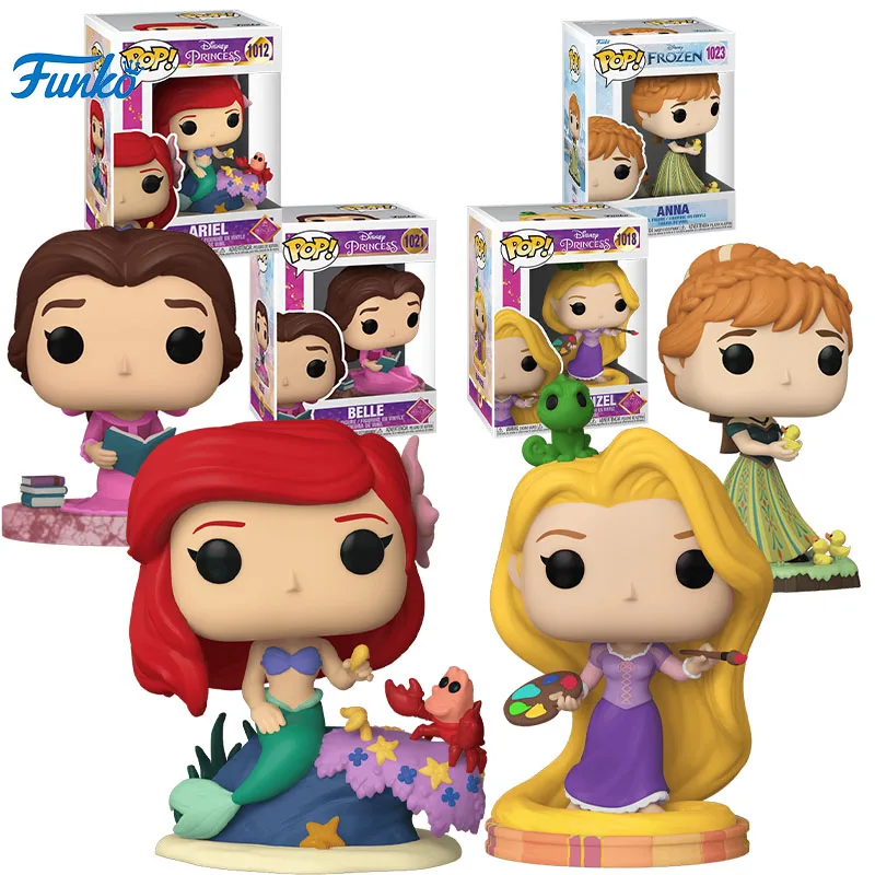 

Genuine Edition FUNKO POP Disney Series Disney Princess Anime Action Desktop Decoration Ornament Model Toys Collectible Model