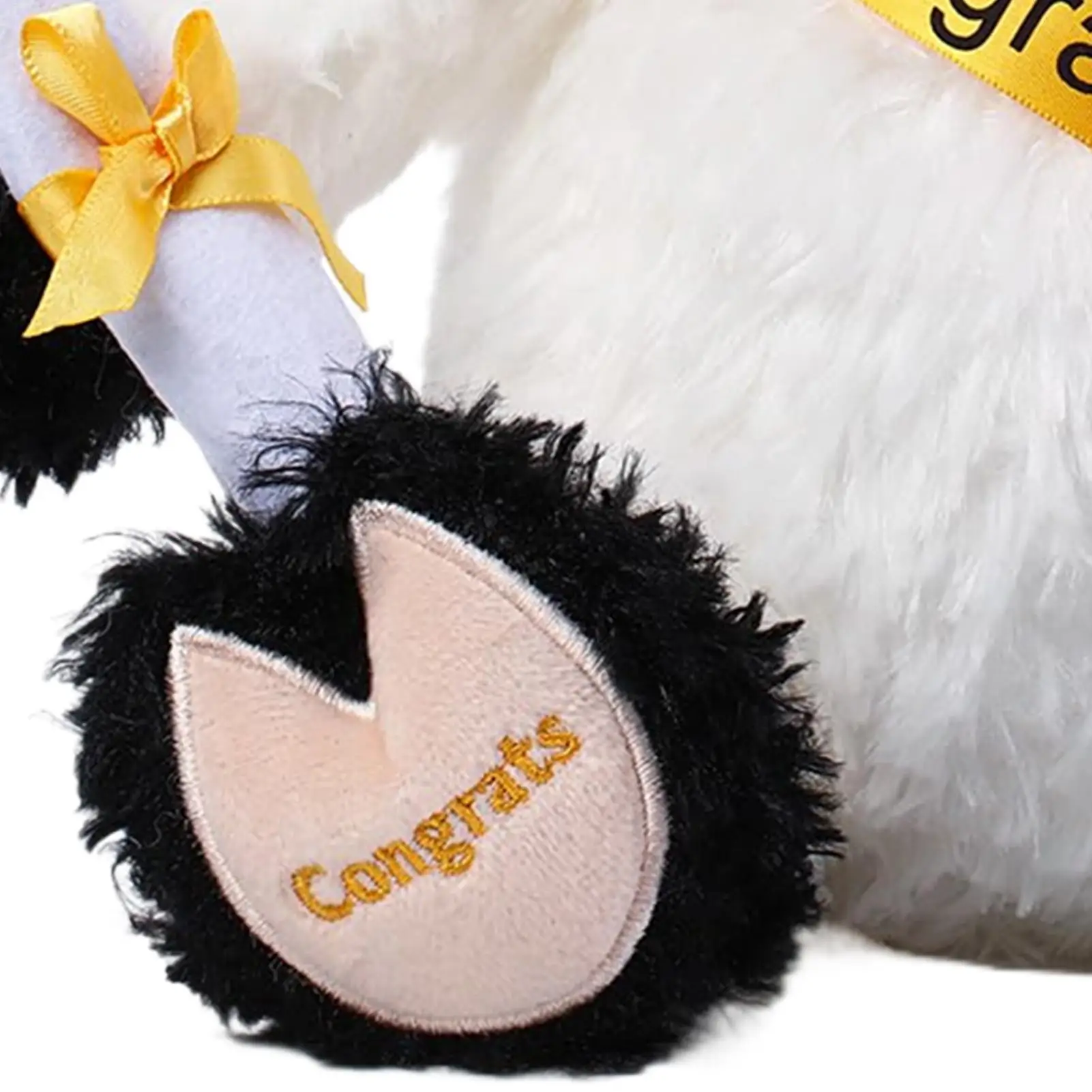 

Stuffed Cow 9 Inch Cute Soft Collectible Decor With Hat Graduation Plush For School Preschool Grade College High School