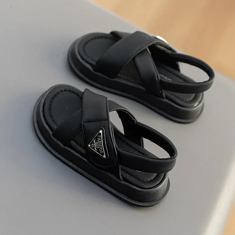 Children Shoe Summer Beach Sandals 2023 Korean Edition Girls Roman Sandal Kid Sandles Breathable Kid Shoe for Girl Zapatos Niña