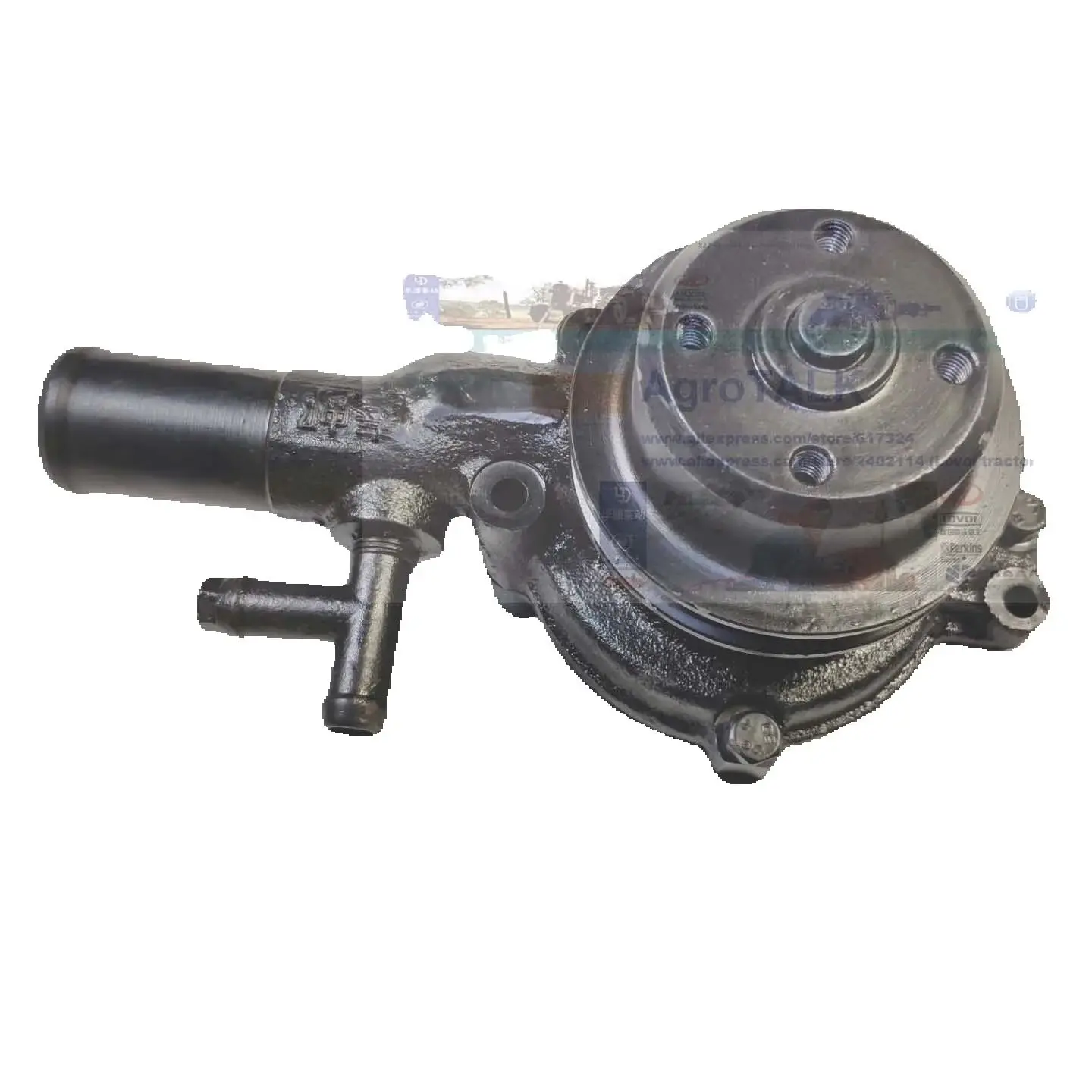 Water pump (with single groove impeller) for Yangdong YND485 engine use, part number: