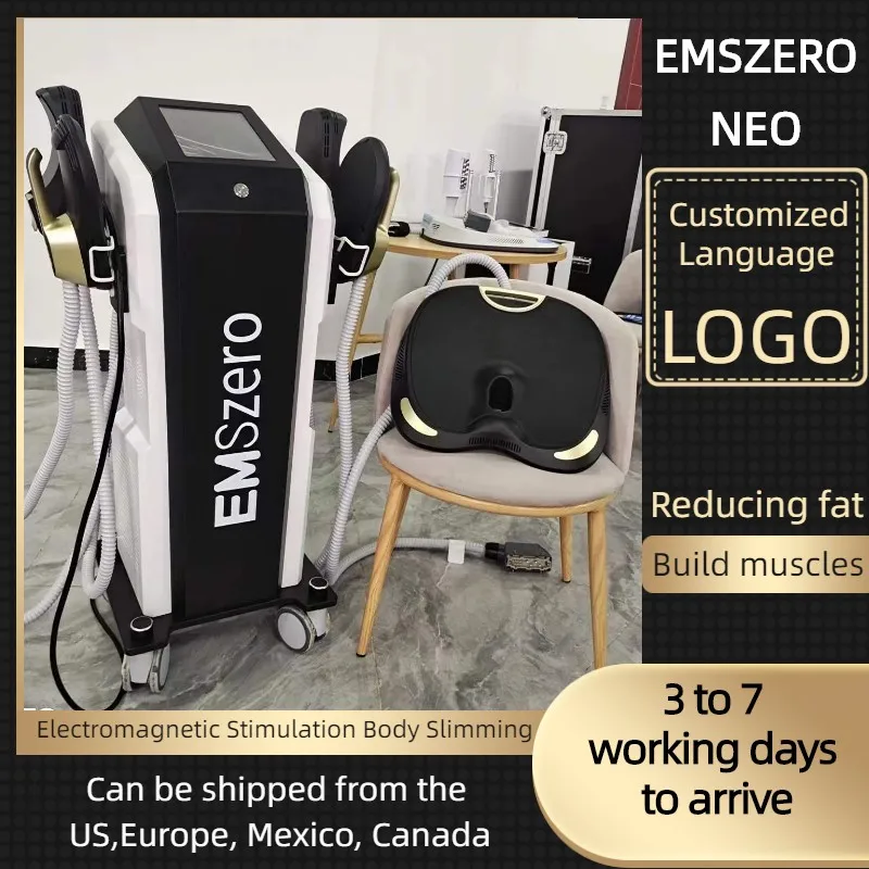 DLS-EMSZERO Body Slimming Machine emszero lose weight, gain muscle with RF With 5 handles working simultaneously