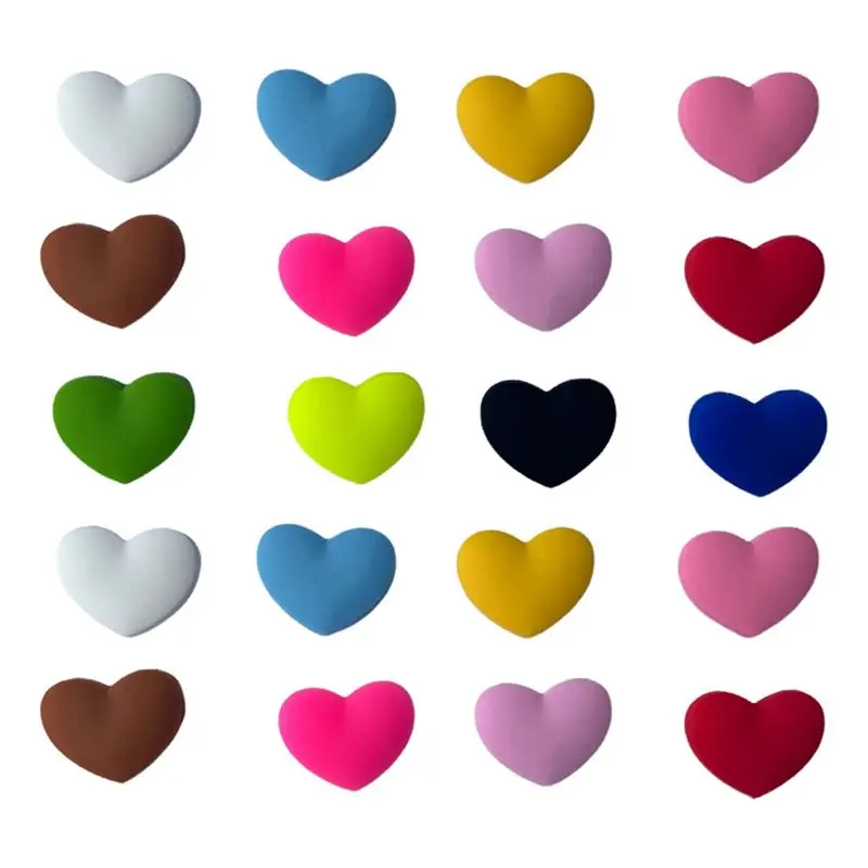 Tennis Racket Heart-Shaped Cushion Heart-Shaped Damper DIY Tennis Racket Accessories Multi-Purpose