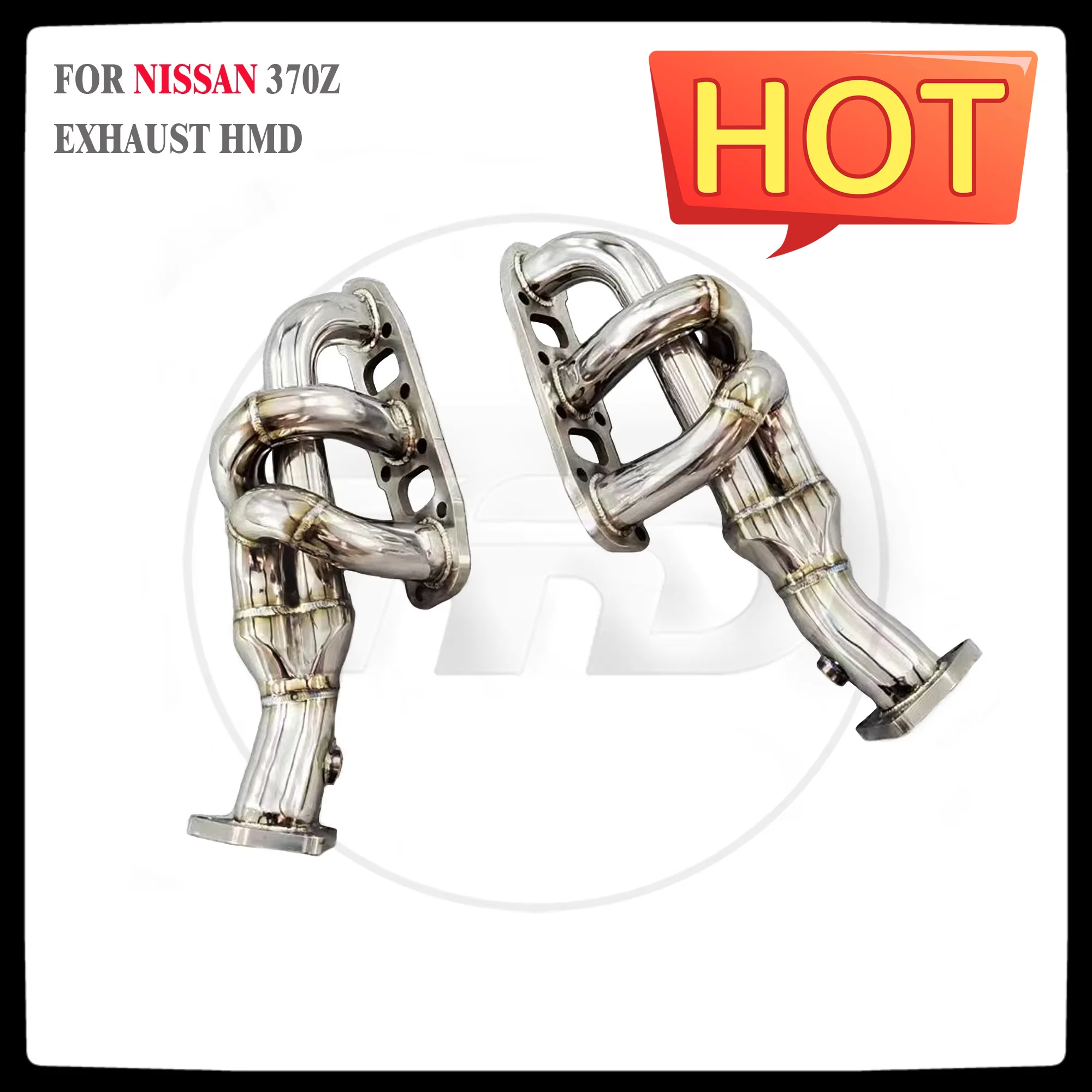 

HMD Exhaust System Manifold for Nissan 370Z Without Catalytic Converter Header Auto Modification Muffler Car Accessories