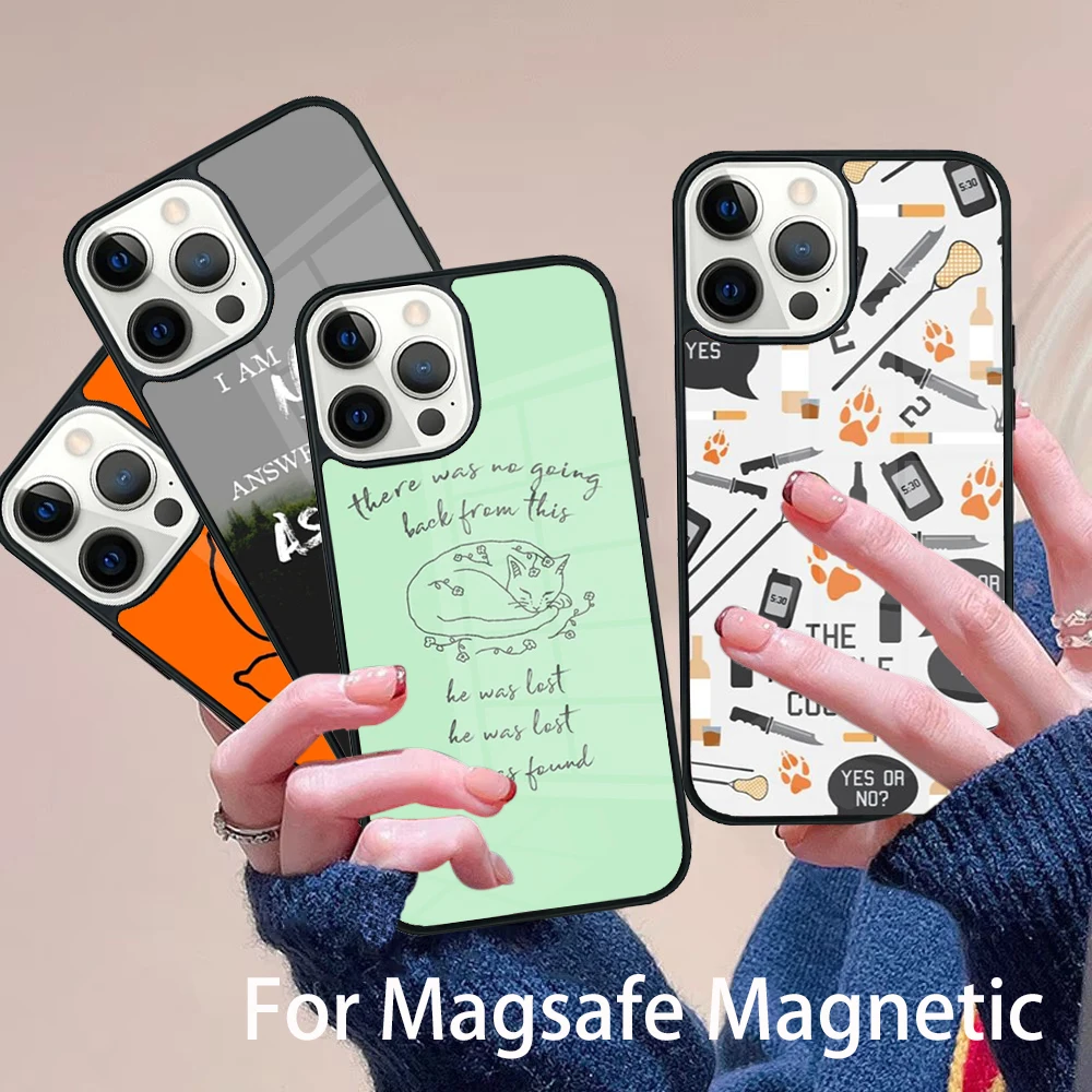 

The Foxhole Court Phone Case Magesafe Magnetic Wireless Charge Cover For IPhone 16 11 12 13 14 15 Pro Max Plus Mini