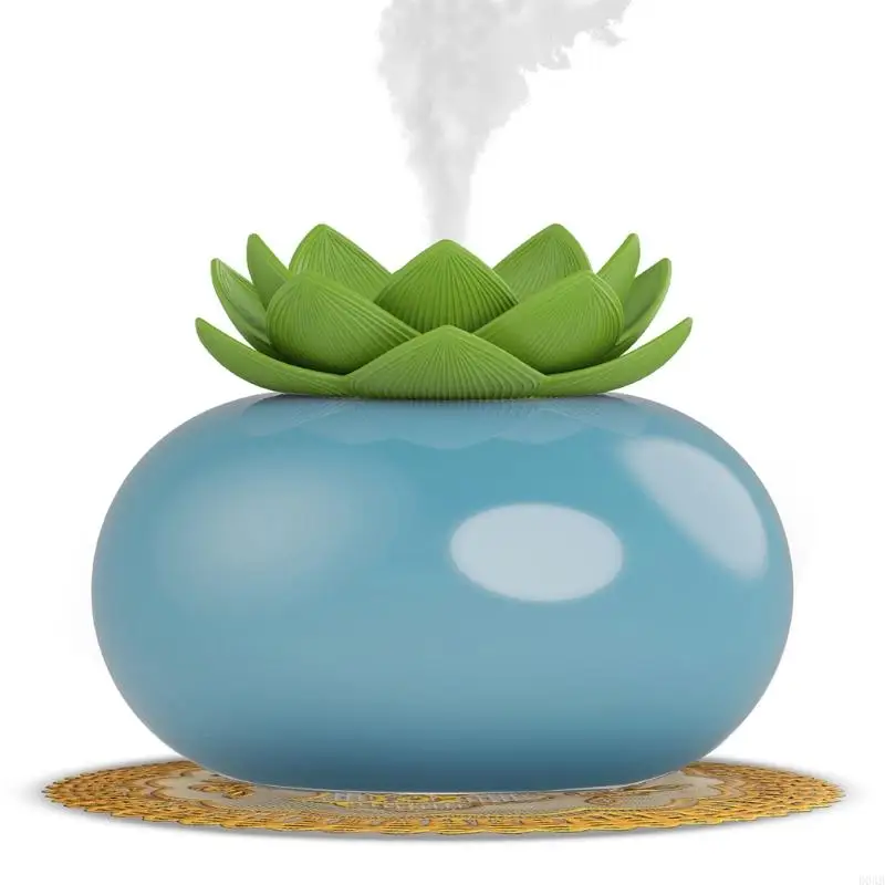 D0AB Phòng ngủ Hương thơm Discuser Electric Air Humidifier Sultrasonic tinh dầu khuếch tán món quà ngày lễ cho người bạn gia