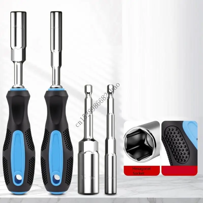 

H7EA Professional 15 Size Spell Port Screwdriver Set 100mm Extended Leg Ergonomic Grip For Mechanical Maintenance