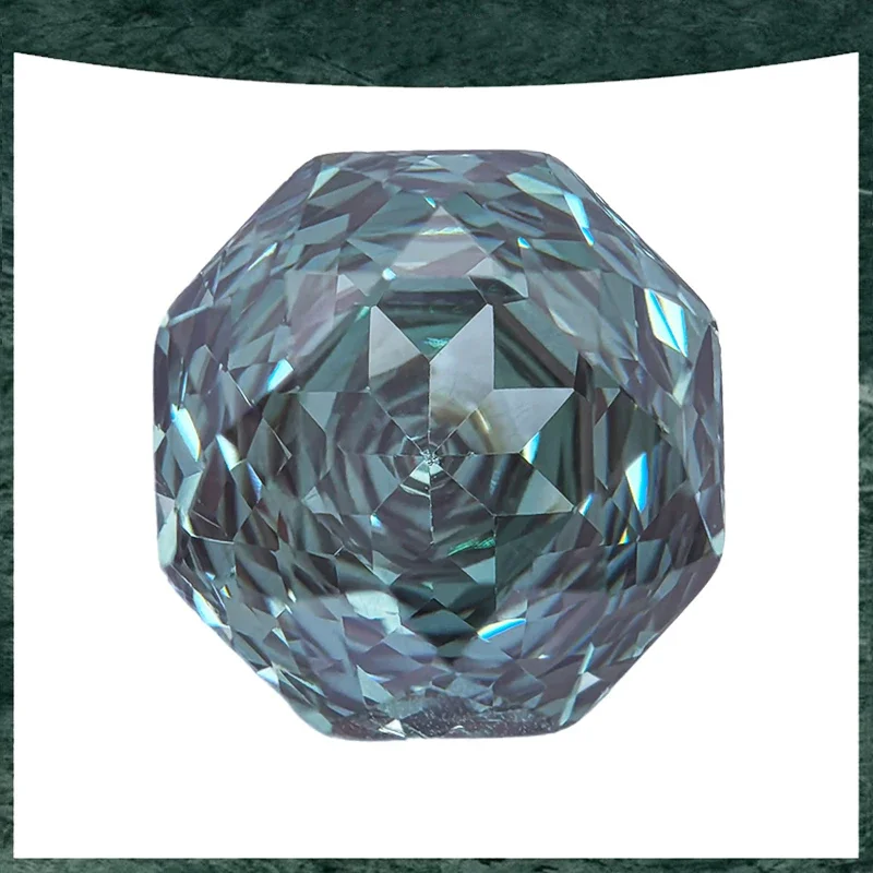 

Hot Sell Cubic Zirconia Special Rose Cut Gradient Green Color Gemstone Bead Wholesale and Retail for Diy Jewelry Rings Earrings