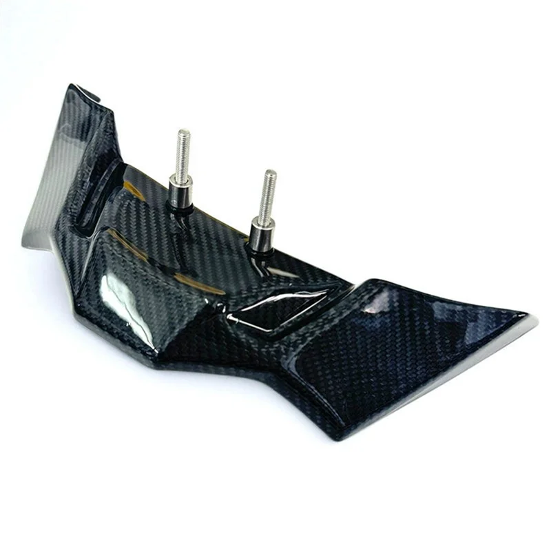 Carbon Fiber Front Lip Spoiler Wing Fairing Downforce Aerodynamic Design For BMW S1000R M1000R 2021-2024 Motorcycles - Image 5