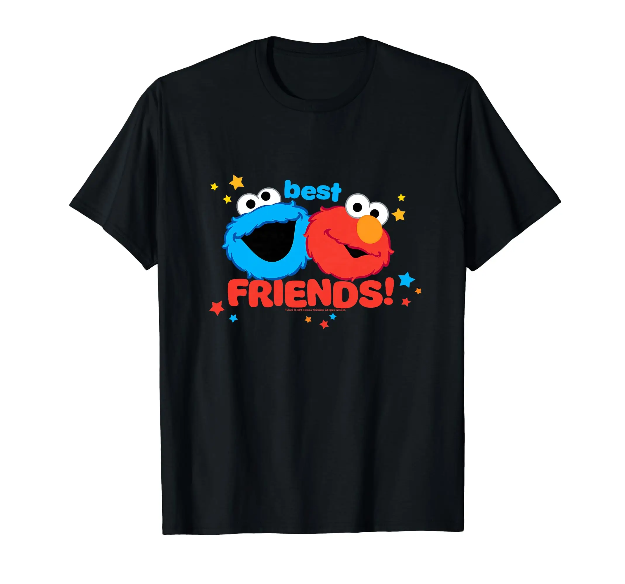 Elmo Cookie Monster Best Friends T-Shirt