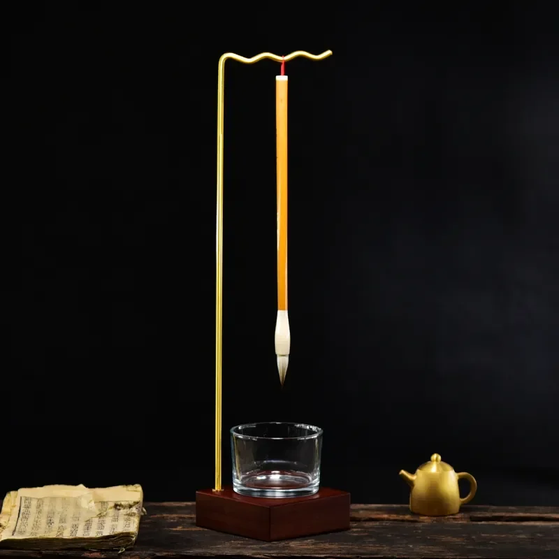 Chinese Calligraphy Brushes Pen Holder Multifunctional Design Desktop Brushes Pen Hanger Rest Writing Calligraphy Study Supplies
