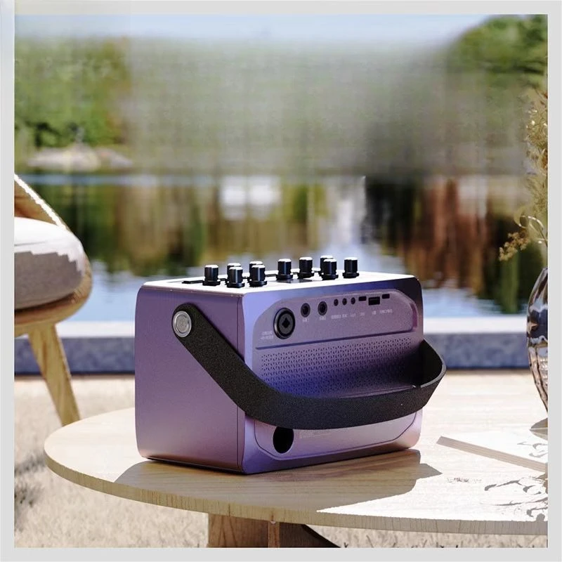 Audio Blowpipe Outdoor Saxophone Bluetooth High Volume High Power Speaker Guitar Live Playing and Singing Instrument