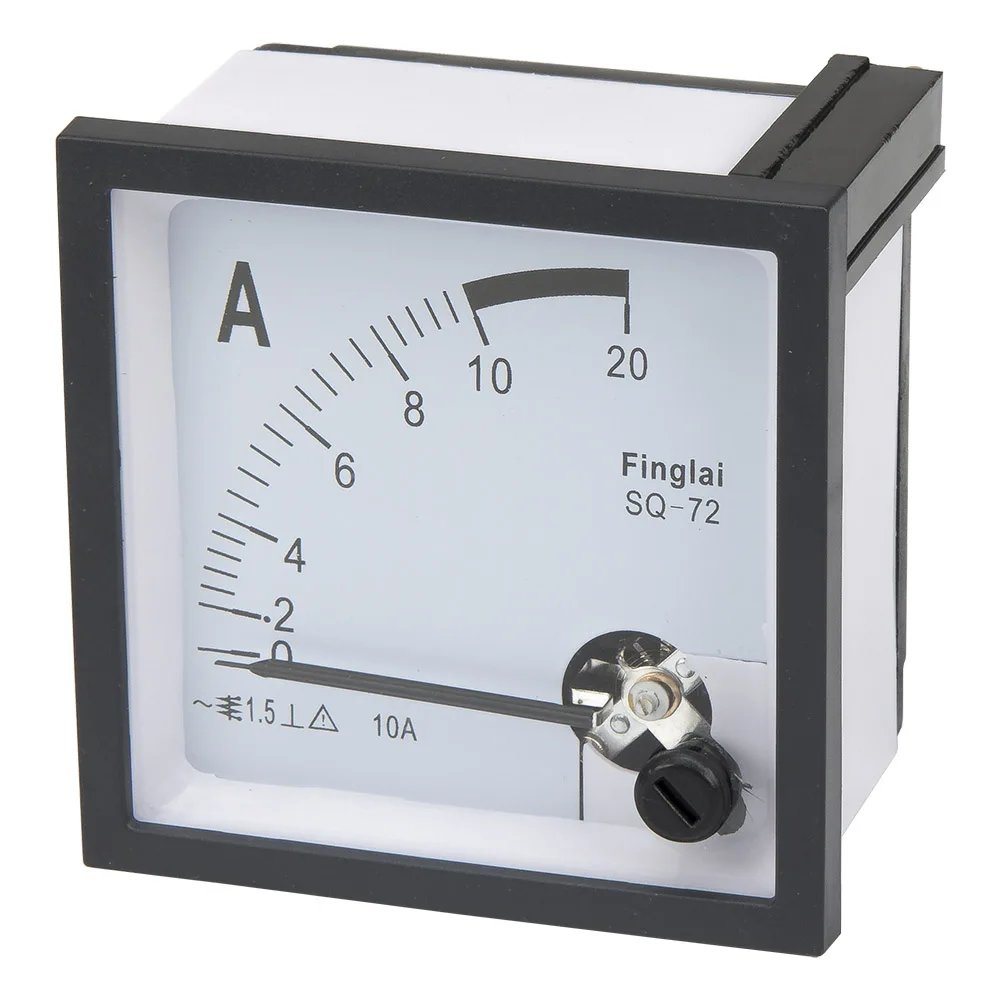 

SQ-72 pointer 72*72 mm AC ammeter 1A 2A 3A 5A 10A 15A 20A 30A 50A SQ-72 series analog AMP meter 72x72 mm size CZ-72