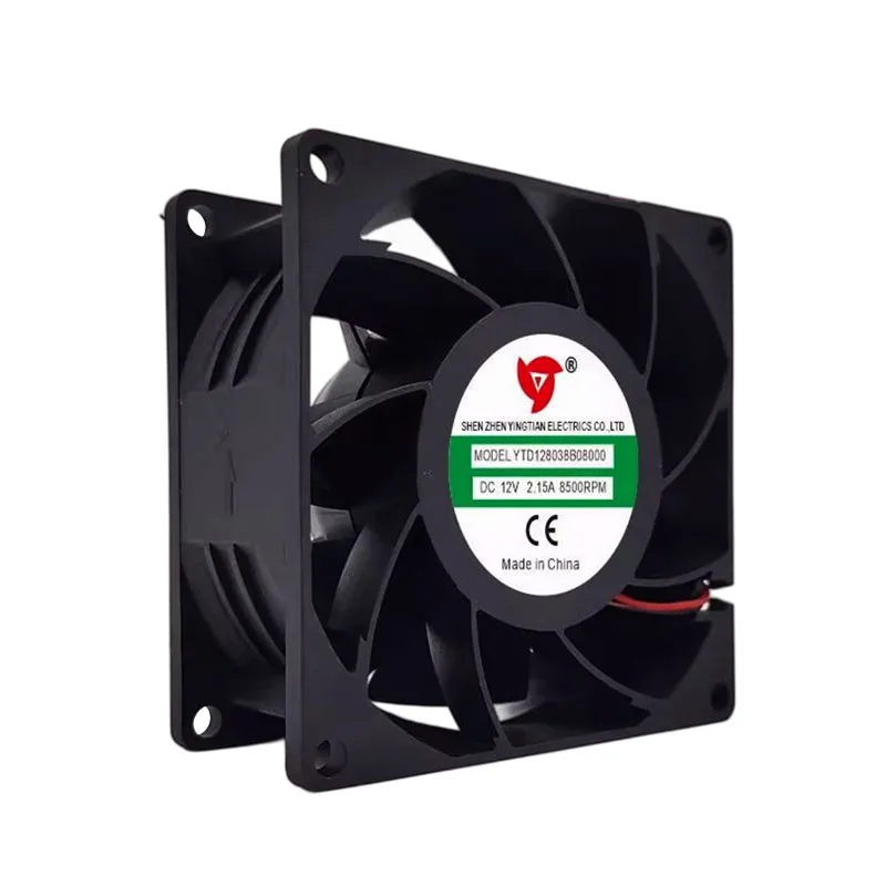 

НОВЫЙ ОРИГИНАЛЬНЫЙ YTD128038B08500 12 В 2,15 А 8038 80*80*38 мм 8 см ОХЛАЖДАЮЩИЙ ВЕНТИЛЯТОР