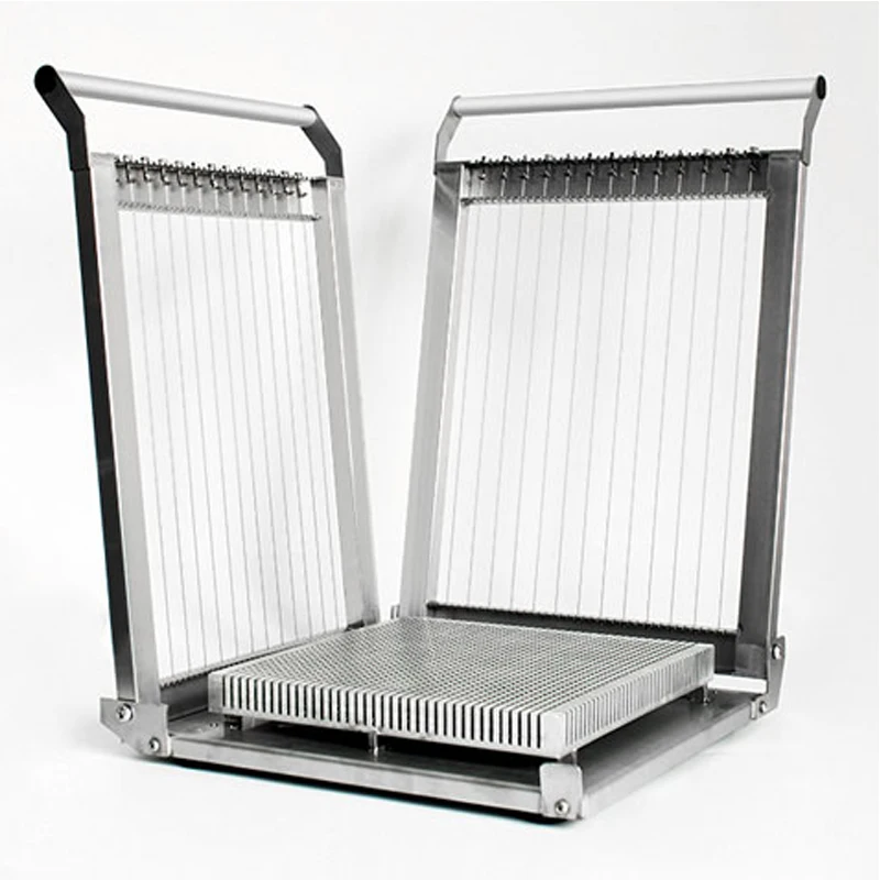 300*300 มม.แขนคู่มือดิบช็อกโกแลตเครื่องตัดเครื่องตัดสแตนเลสเครื่องตัดบาร์ขนมหวาน Candy หลายขนาดตัด