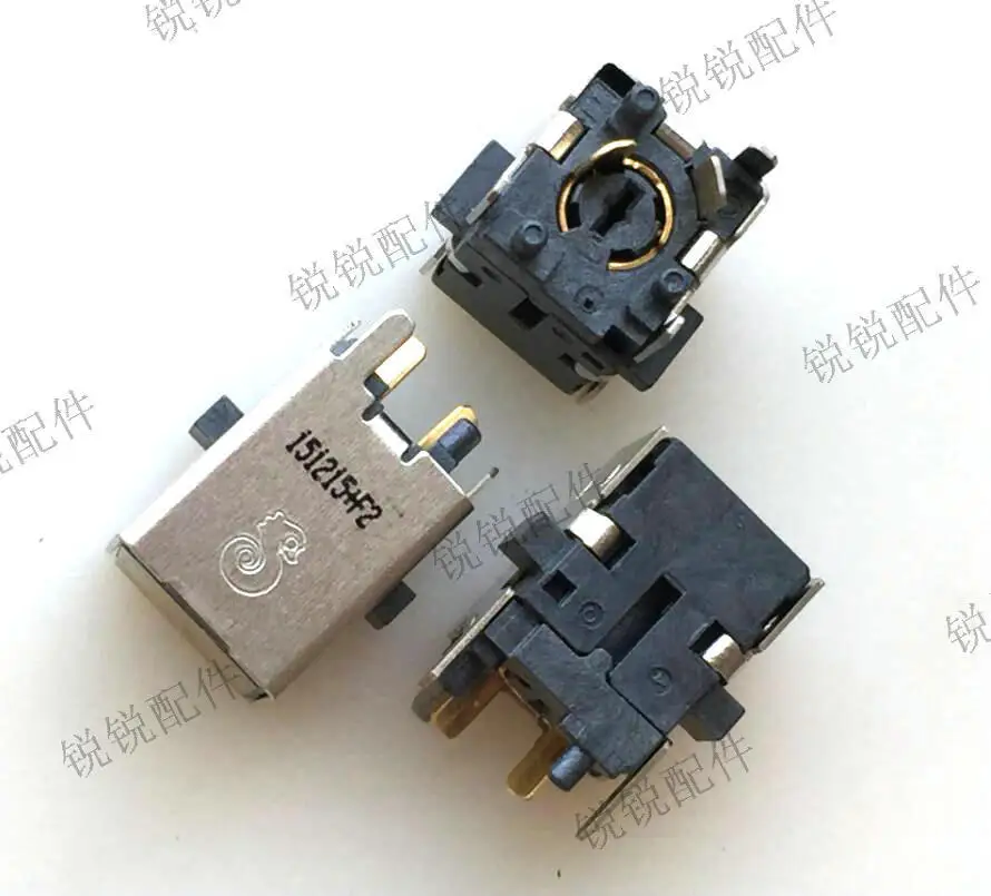 For Dell all-in-one power supply head, socket DC charging, female seat, vertical, round hole 7.4X5.0 power interface