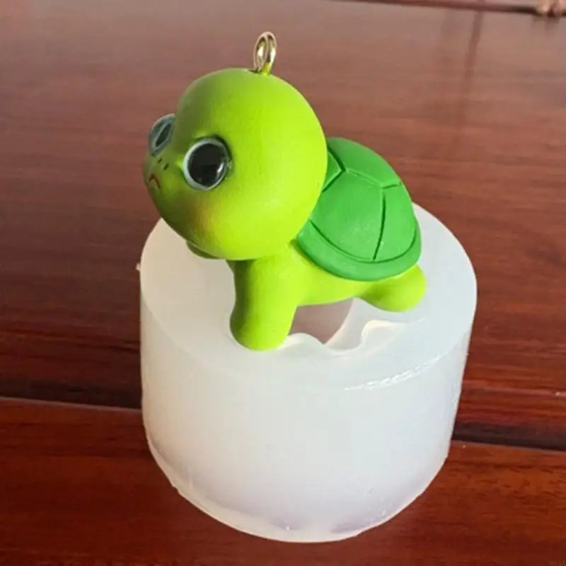 قالب قلادة من السيليكون المريح لصياغة الملحقات قوالب على شكل السلاحف لإبداعات الراتنج وصنع الهدايا الفريدة 964A #3