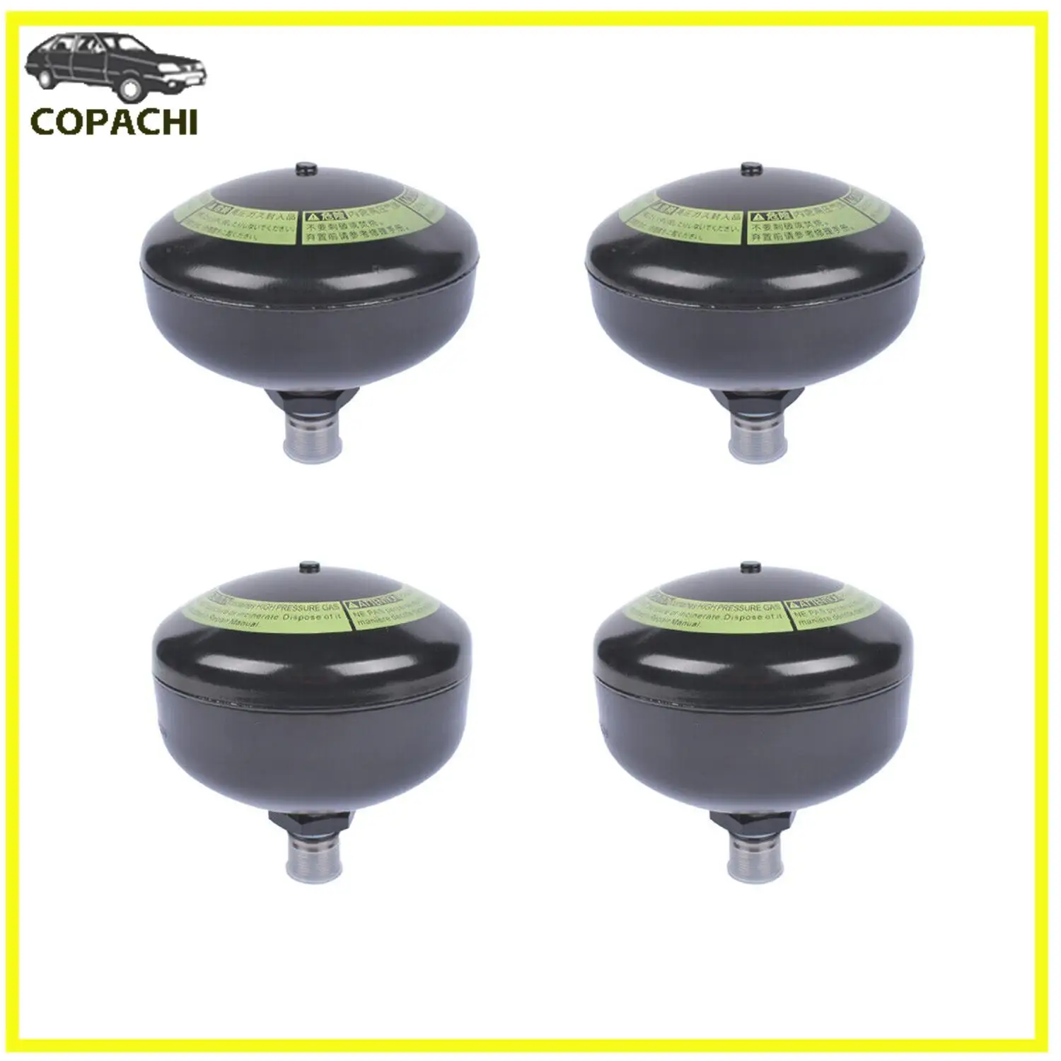 4pcs Suspension Accumulator Kit 49141-60010 49151-60010 For Lexus LX470 Land Cruiser Car Accessories Parts Replacement