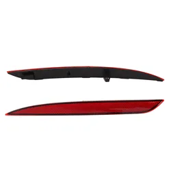 1Pc L/R Rear Bumper Reflector Red Lens Car Tail Reflector Light for Tesla Model Y 2020 to 2023 1495818-00-C 1495817-00-C