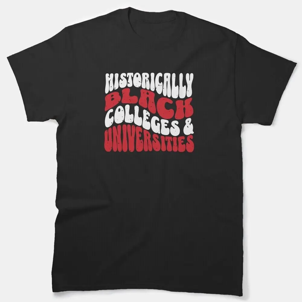 The Historically Black Colleges And Universities Edition    Unisex summer T-shirt Cotton fashion couple clothes