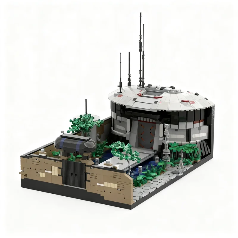 

2449PCS MOC Creative Building Ahsokad Magistrate Model DIY Ideas Toy Assembly Puzzle Birthday Gift Bricks Holiday Gifts