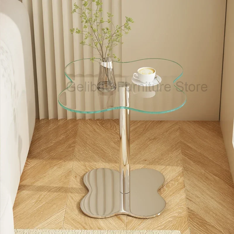 Unique Writing Coffee Table Decoration Modern Small Simple Coffee Table Minimalist Standing Sweet Mesas Bajas Patio Furniture