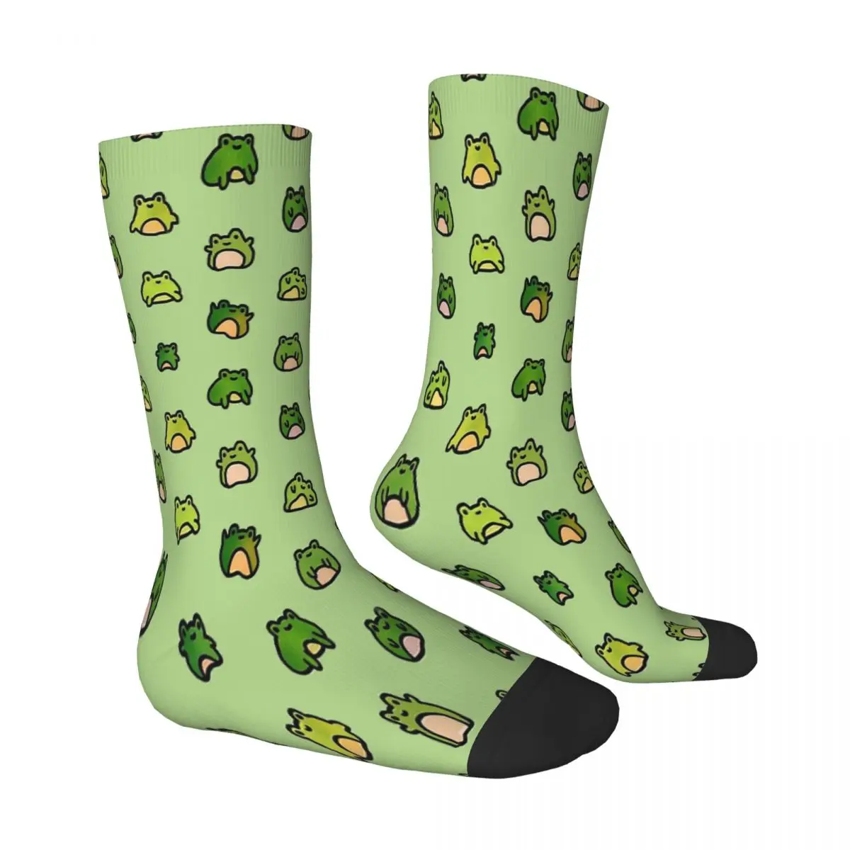 Frogs Doodle Socks Male Mens Women Autumn Stockings Hip Hop