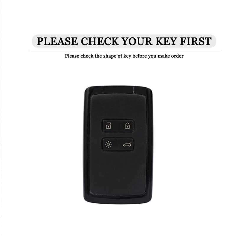 Remote Car Carbon Fiber Keyless Key Case Shell for Renault Espace Sandero Kangoo Megane Modus Laguna Duster Logan DACIA Fluence