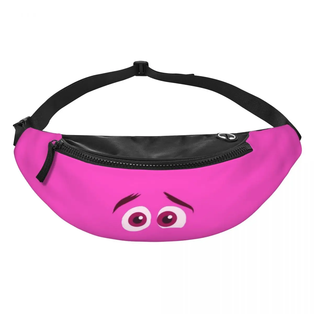 

Custom I-Insides Cartoon Out Fanny Pack for Women Men Fashion Crossbody Waist Bag Cycling Camping Phone Money Pouch